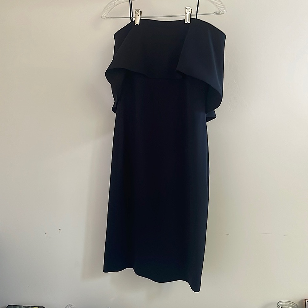 BADGLEY MISCHKA Strapless Popover Dress